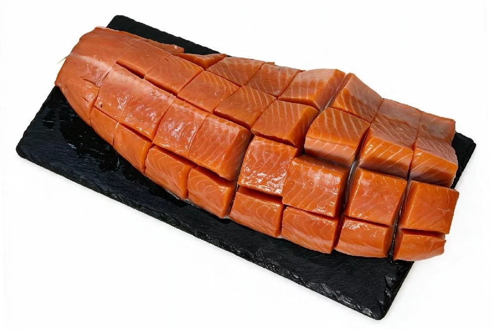 Семга Юкола х/к в/у кусок 1 кг +