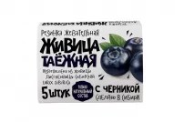 Живица таежная с черникой 1г (резинка жевательная)