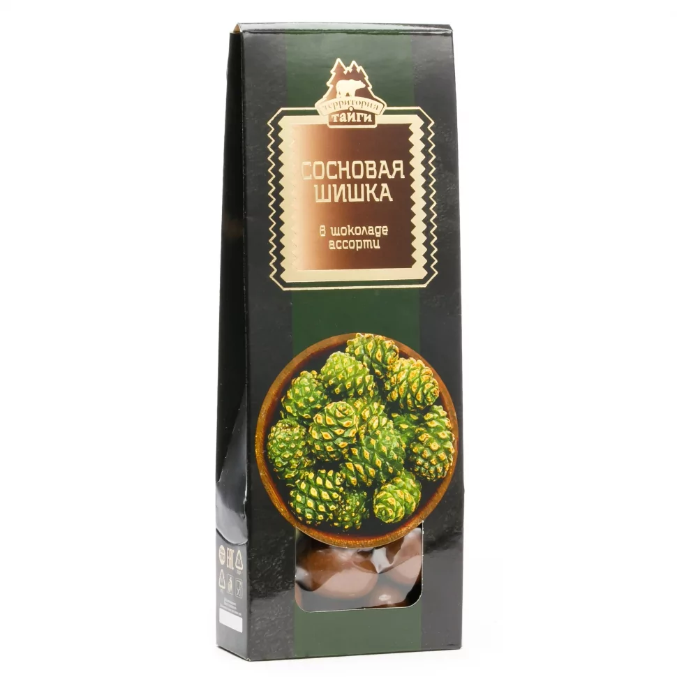 Конфеты «Сосновая шишка в шоколаде ассорти»