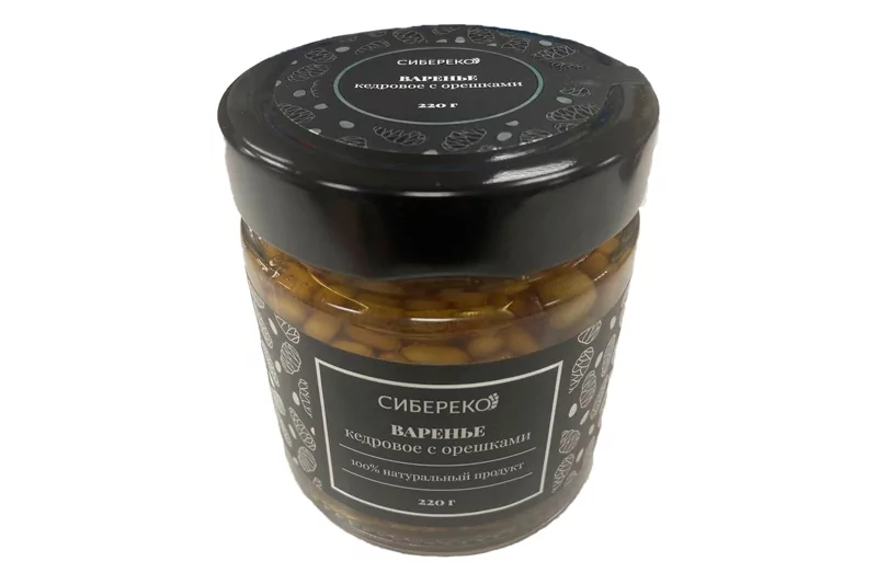 Варенье кедровое с орешками, 250г