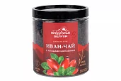 Иван чай черный ферментированный с плодами шиповника 100гр