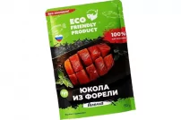 Юкола из ФОРЕЛИ сушёно-вяленая классическая 60 гр