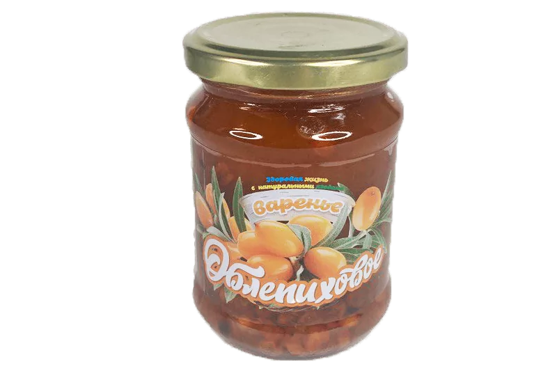 Варенье Облепиховое 320 гр 1/12 Кольский край