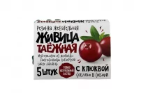 Живица таежная с клюквой 1г (резинка жевательная)