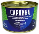 Сардина натуральная с добавлением масла 250г