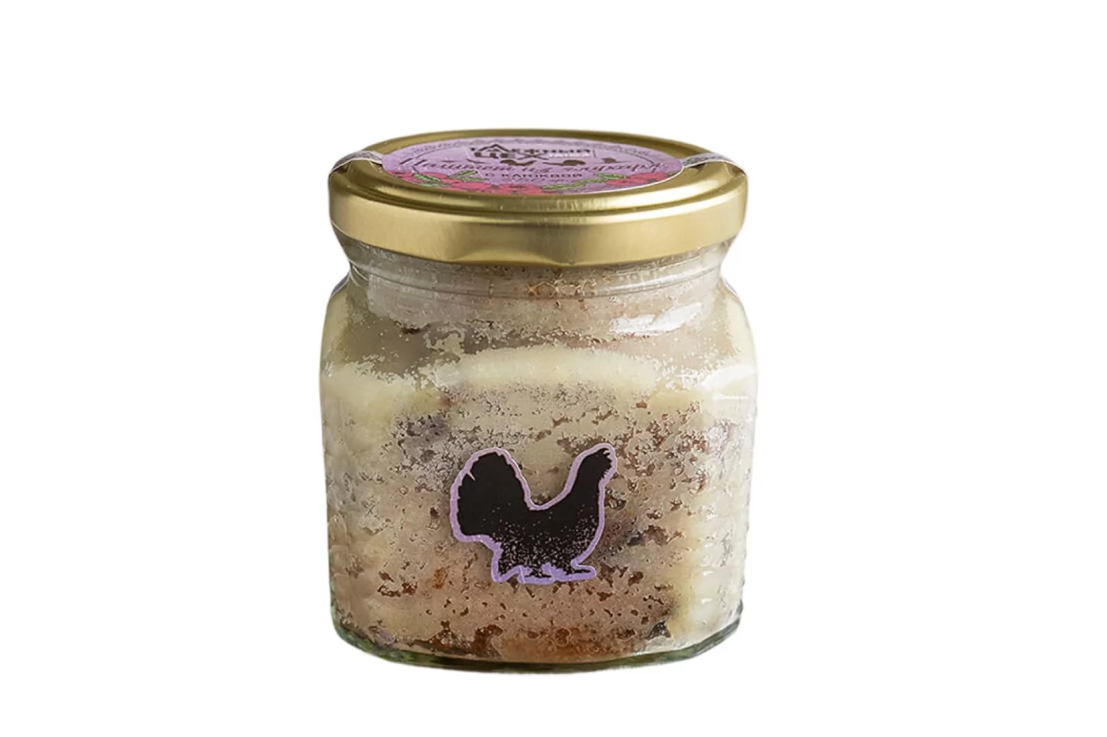 Паштет из мяса глухаря с клюквой 250 г (Таёжная лавка)