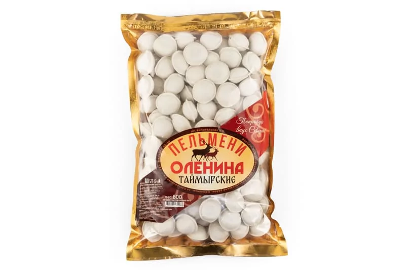 Пельмени "Таймырские" из оленины 800 г 1/20 шт (г. Красноярск)