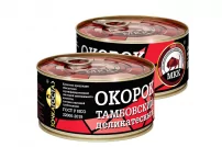 Окорок Тамбовский деликатесный МКК Балтийский премиум 325 гр. 1/12