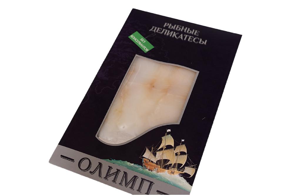 Палтус ломтики нарезка х/к 100 гр.
